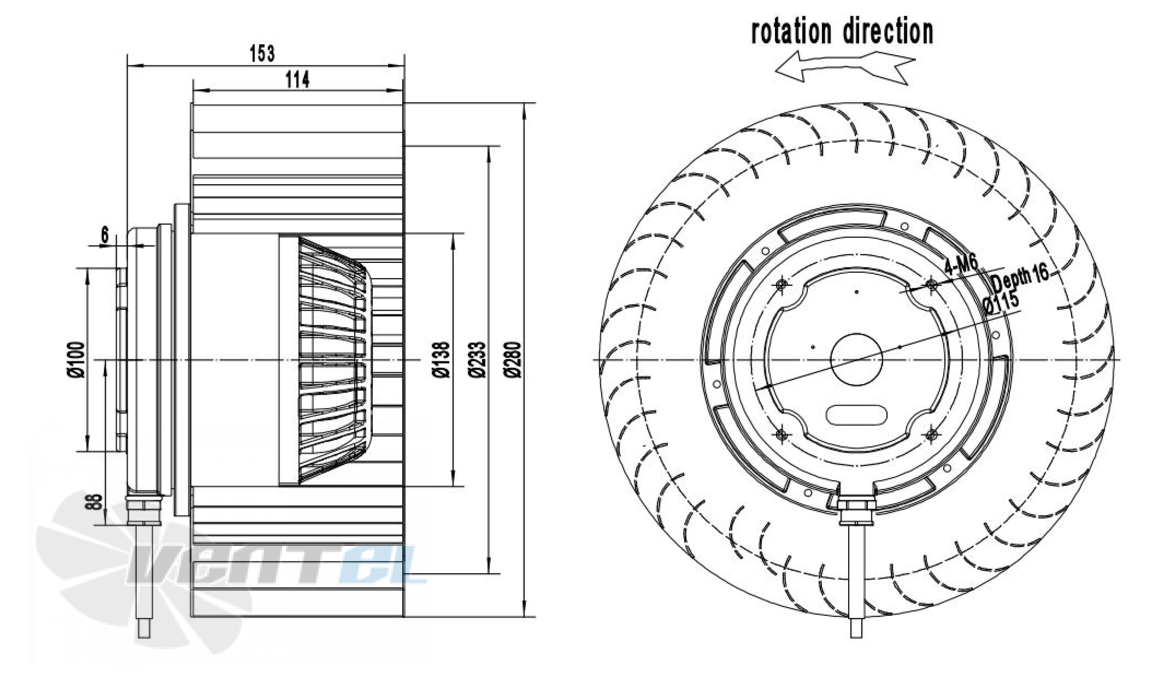 Longwell LWFA6D-280-137NS-02 - описание, технические характеристики, графики