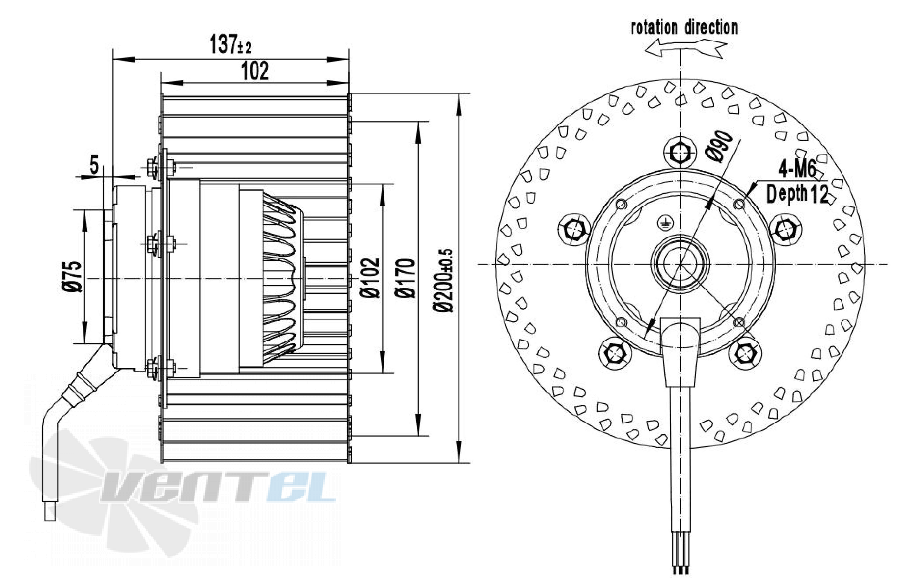 Longwell LWFA4E-200-102NS-03 - описание, технические характеристики, графики