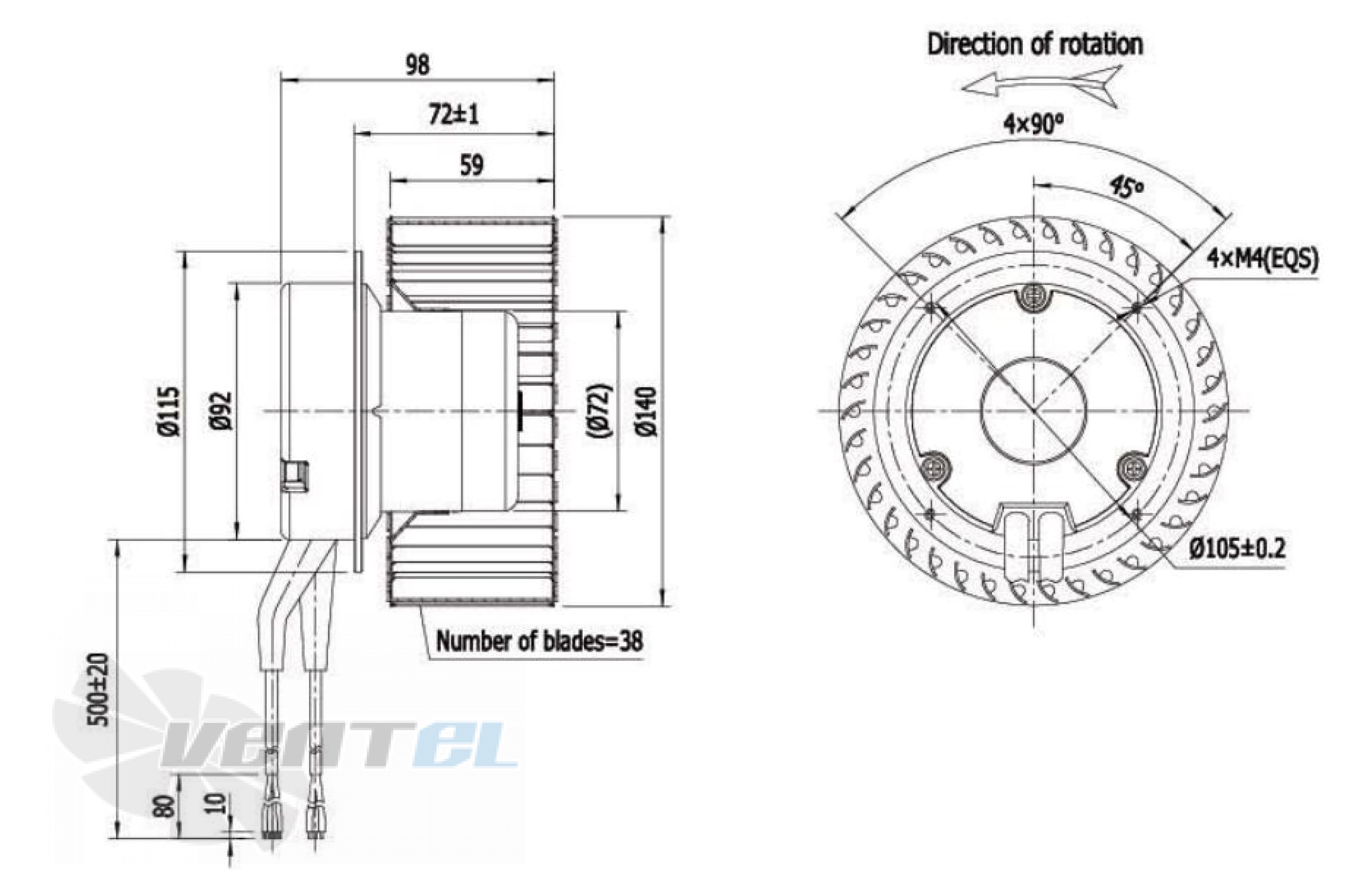 Longwell LWFE3G-140-072NS-01 - описание, технические характеристики, графики