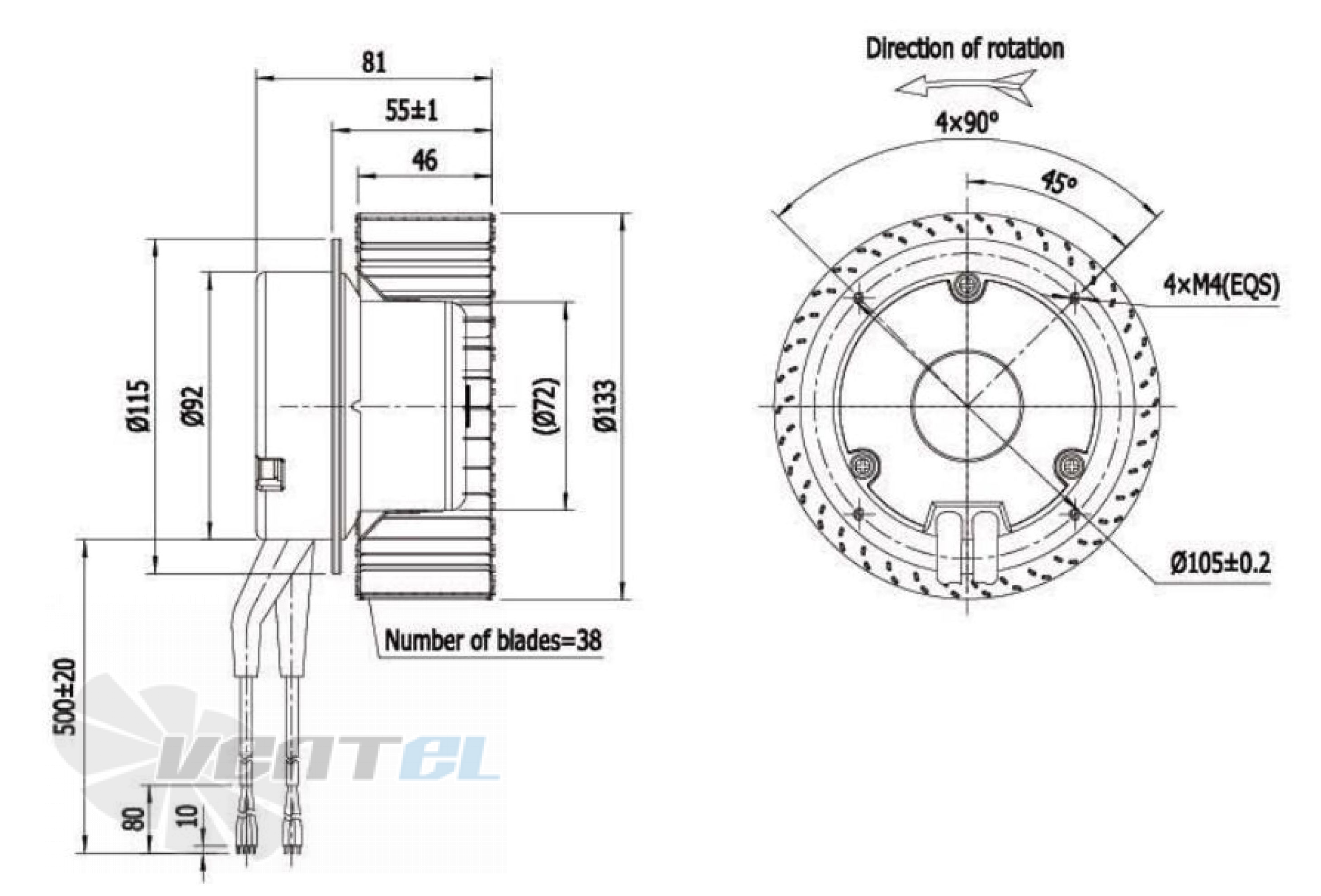Longwell LWFE3G-133-072NS-01 - описание, технические характеристики, графики