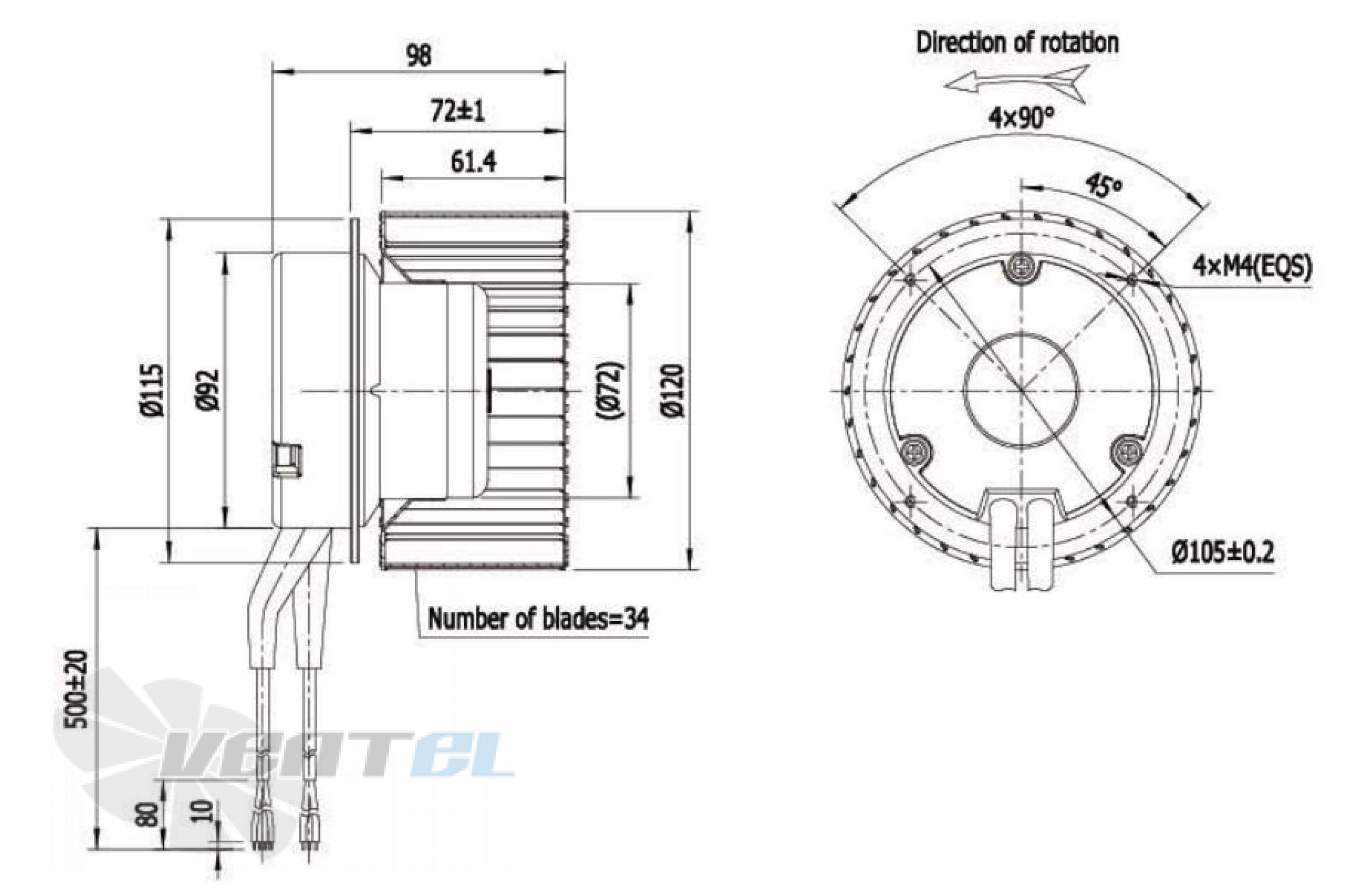 Longwell LWFE3G-120-072NS-01 - описание, технические характеристики, графики