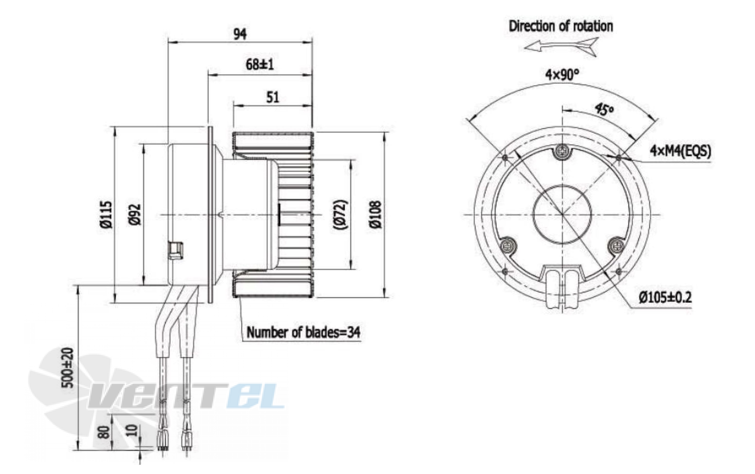 Longwell LWFE3G-108-072NS-01 - описание, технические характеристики, графики