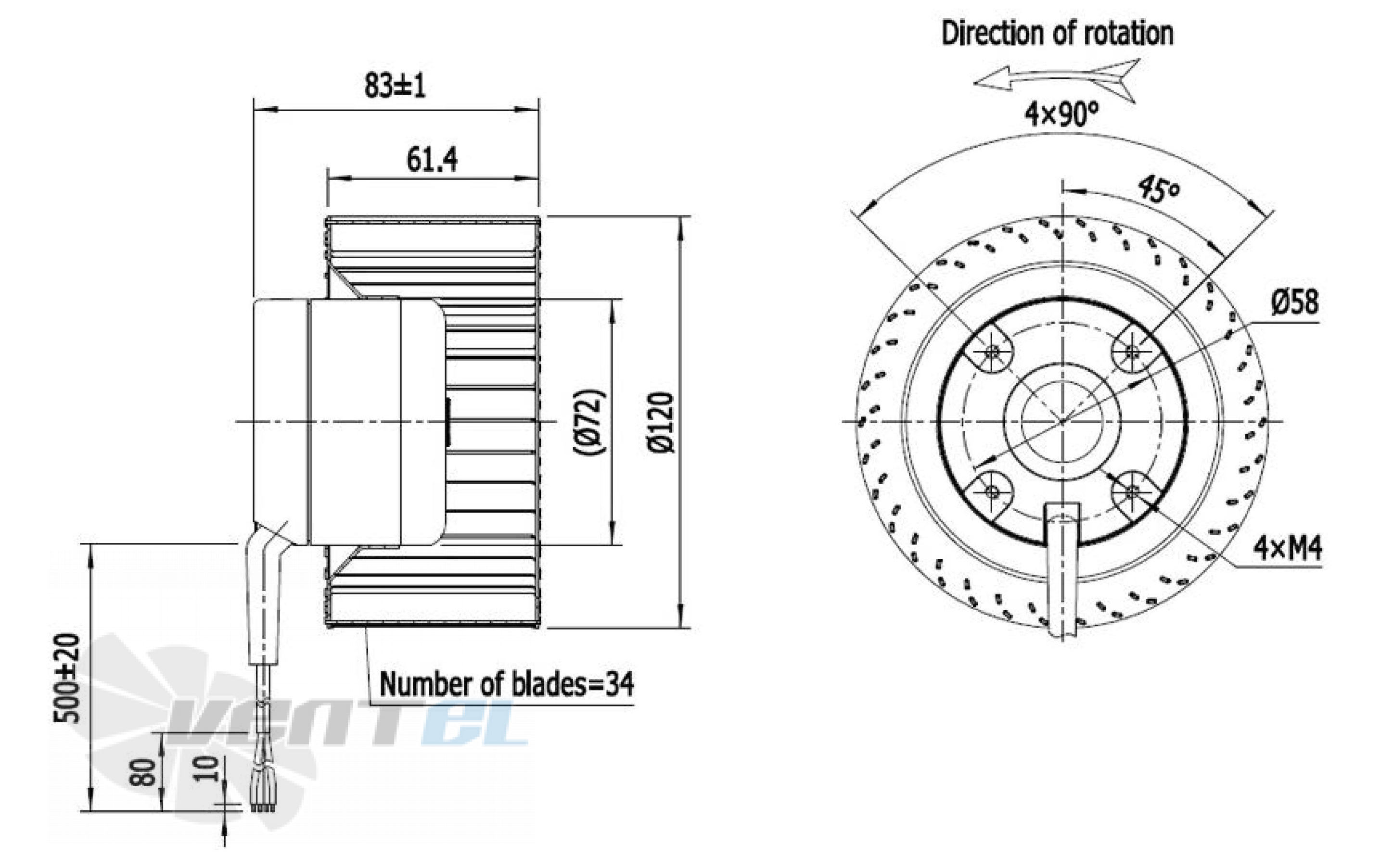 Longwell LWFD3G-120-072NH-01 - описание, технические характеристики, графики