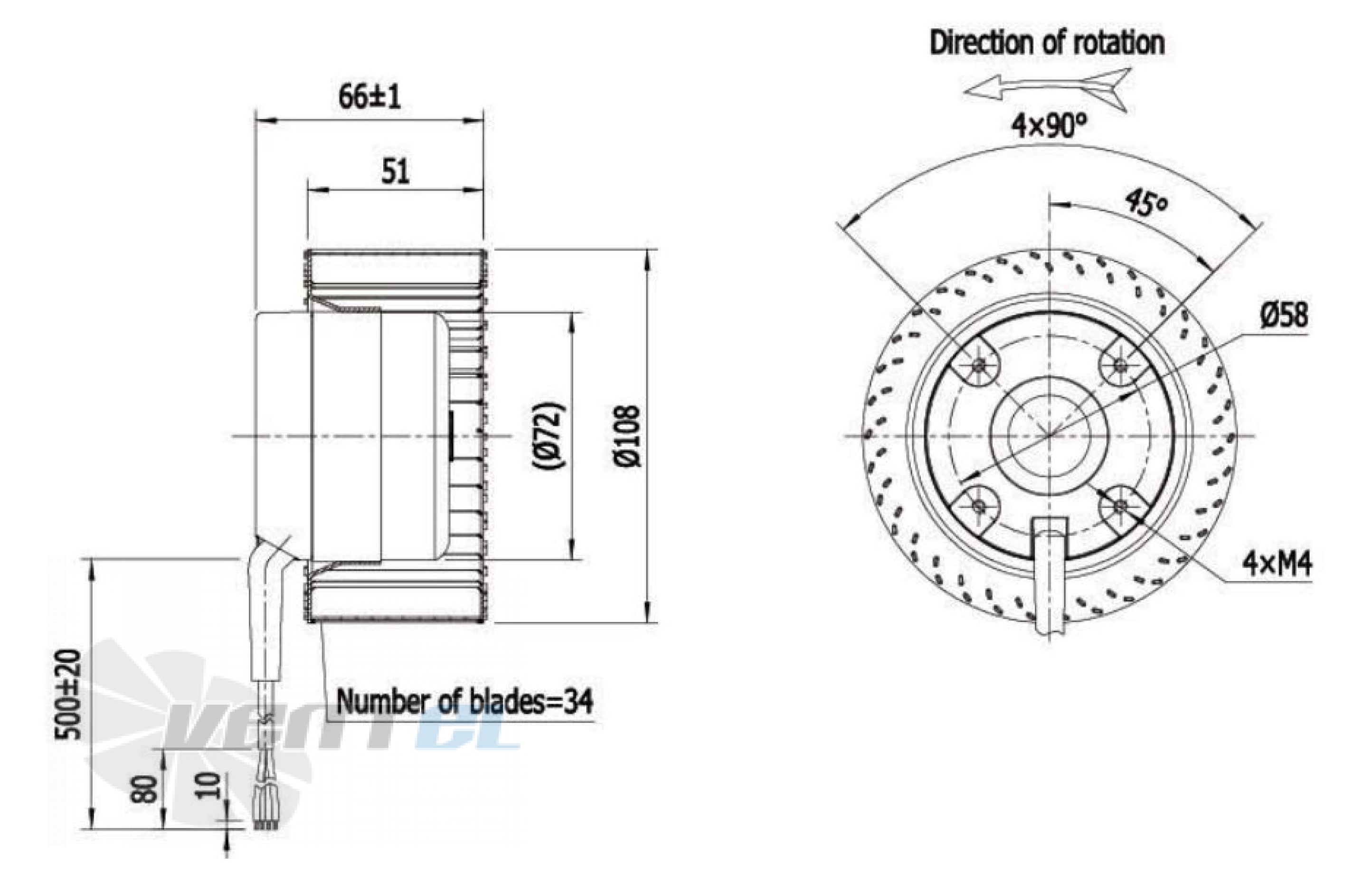 Longwell LWFD3G-108-072NH-01 - описание, технические характеристики, графики