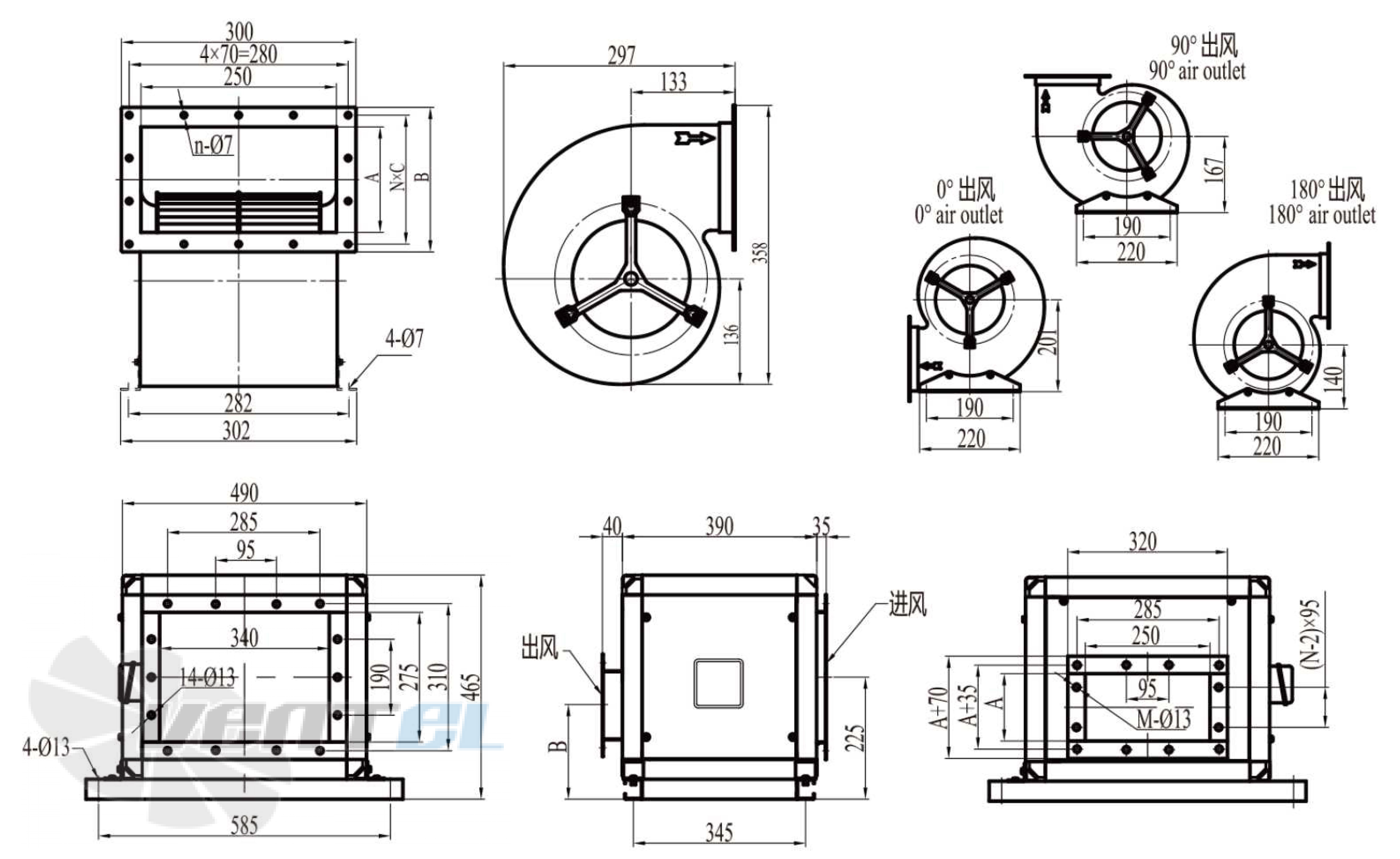 Longwell LWFA4E-180DS-03 - описание, технические характеристики, графики