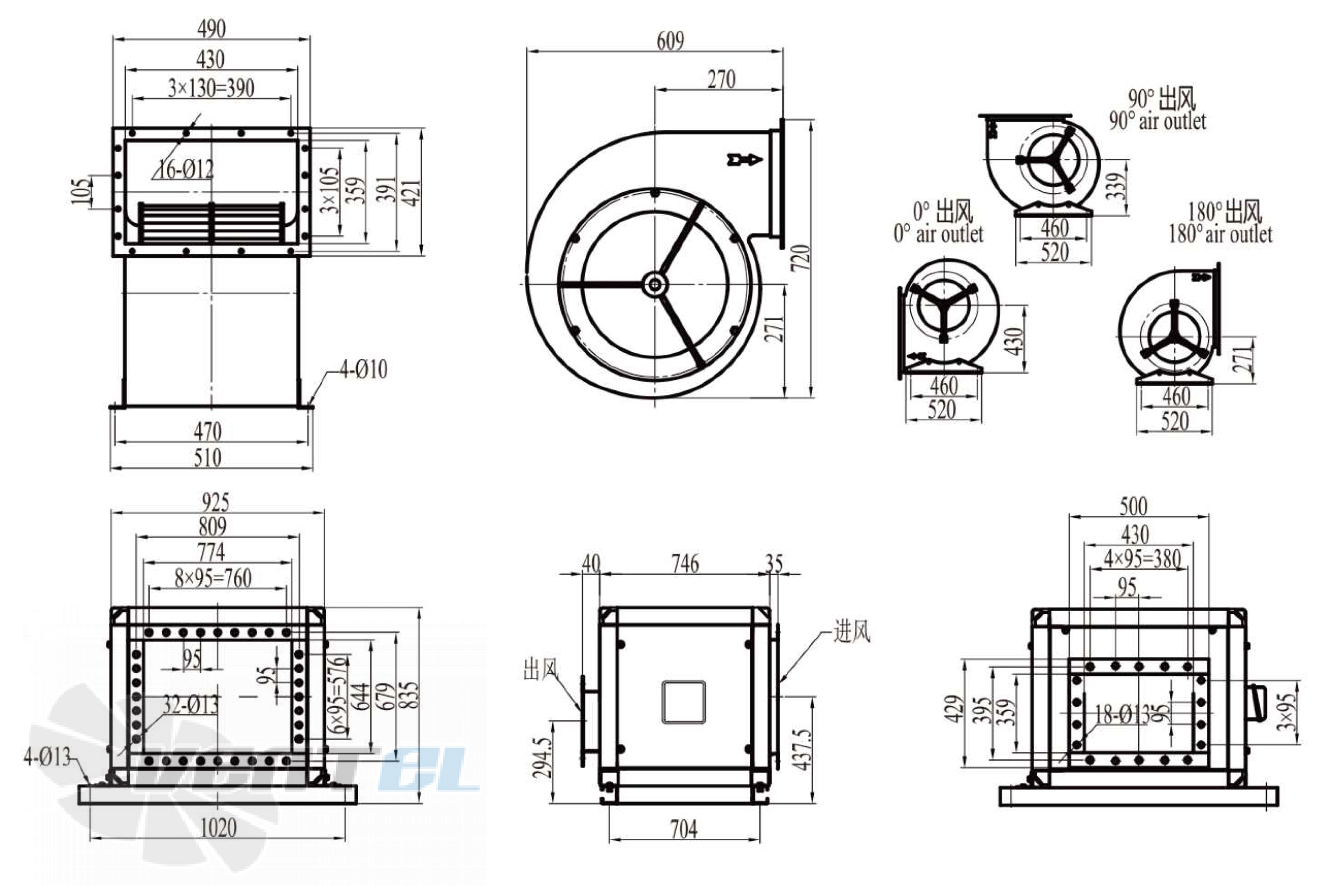 Longwell LWFA6D-355DS-01 - описание, технические характеристики, графики