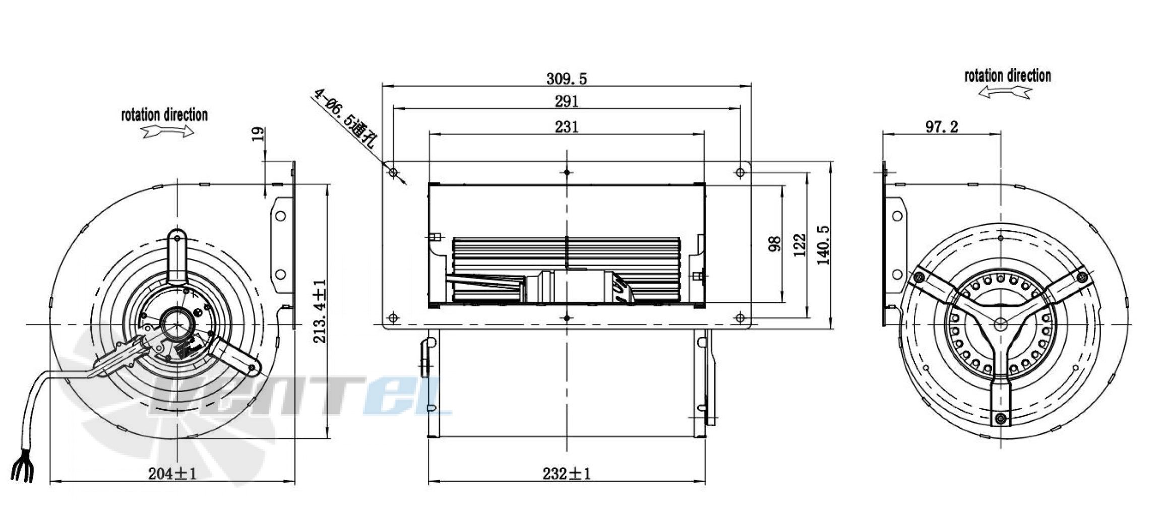 Longwell LWFA4E-146-092DS-03 - описание, технические характеристики, графики