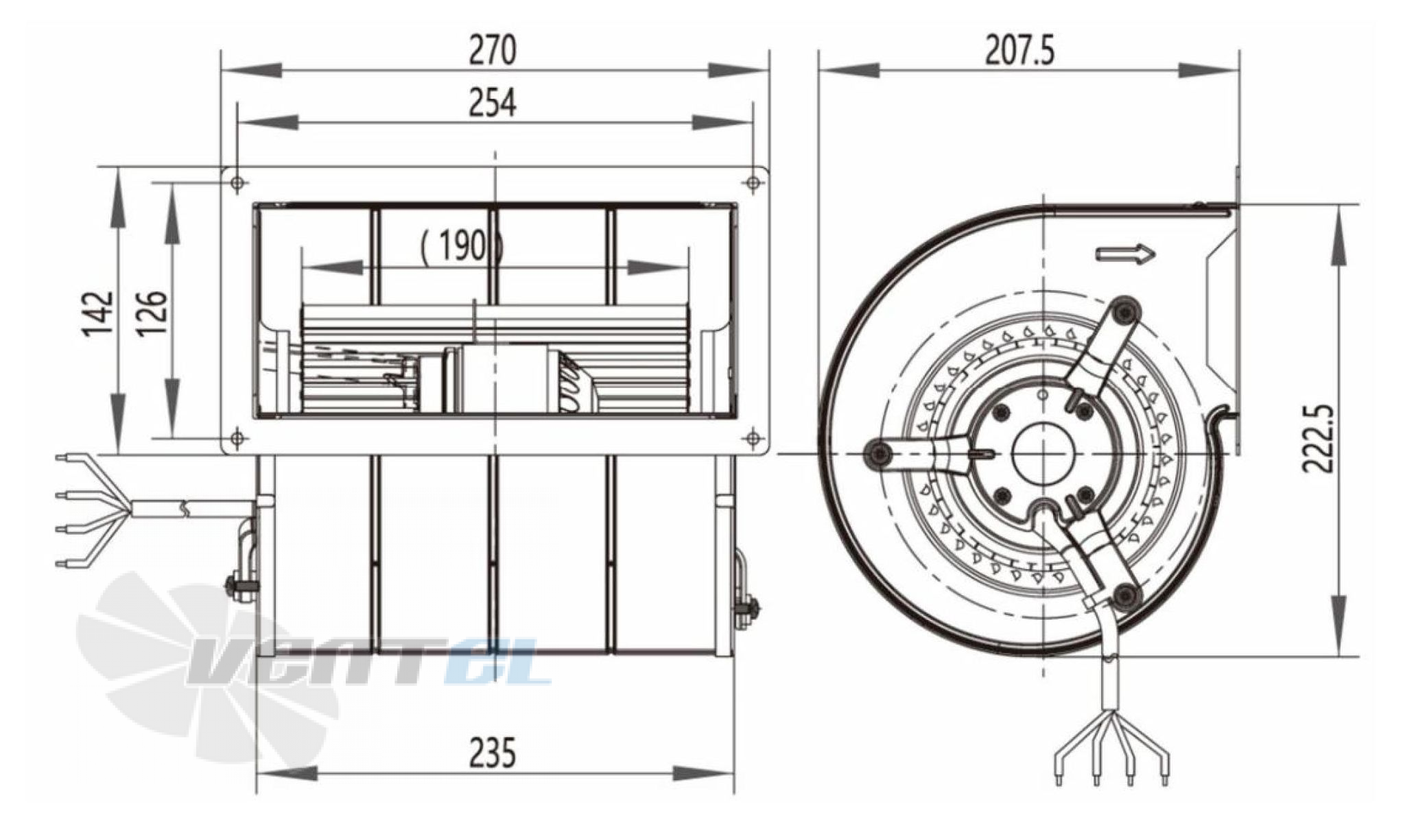 Longwell LWFA4E-133-092DS-02 - описание, технические характеристики, графики