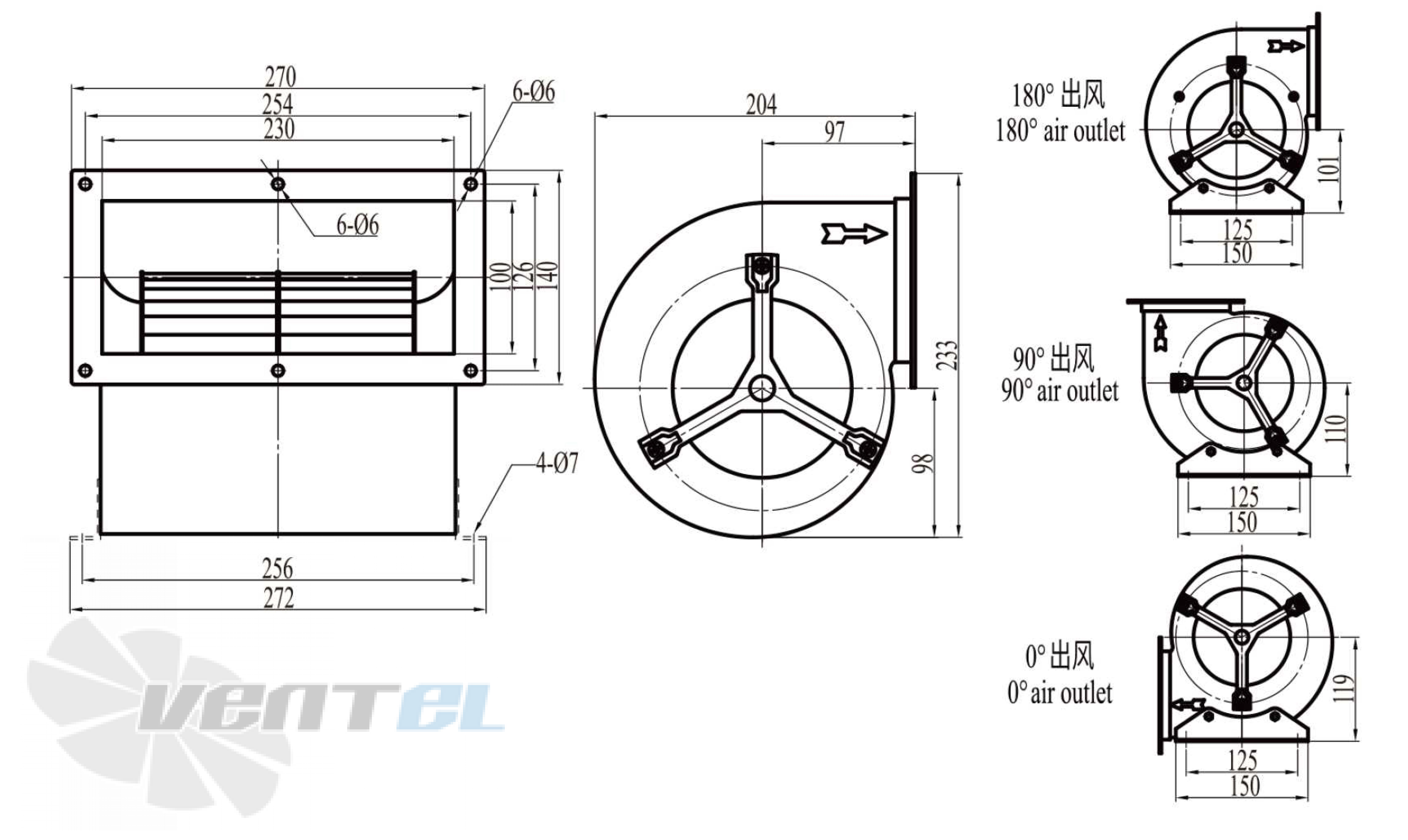 Longwell LWFA4E-133DS-06 - описание, технические характеристики, графики