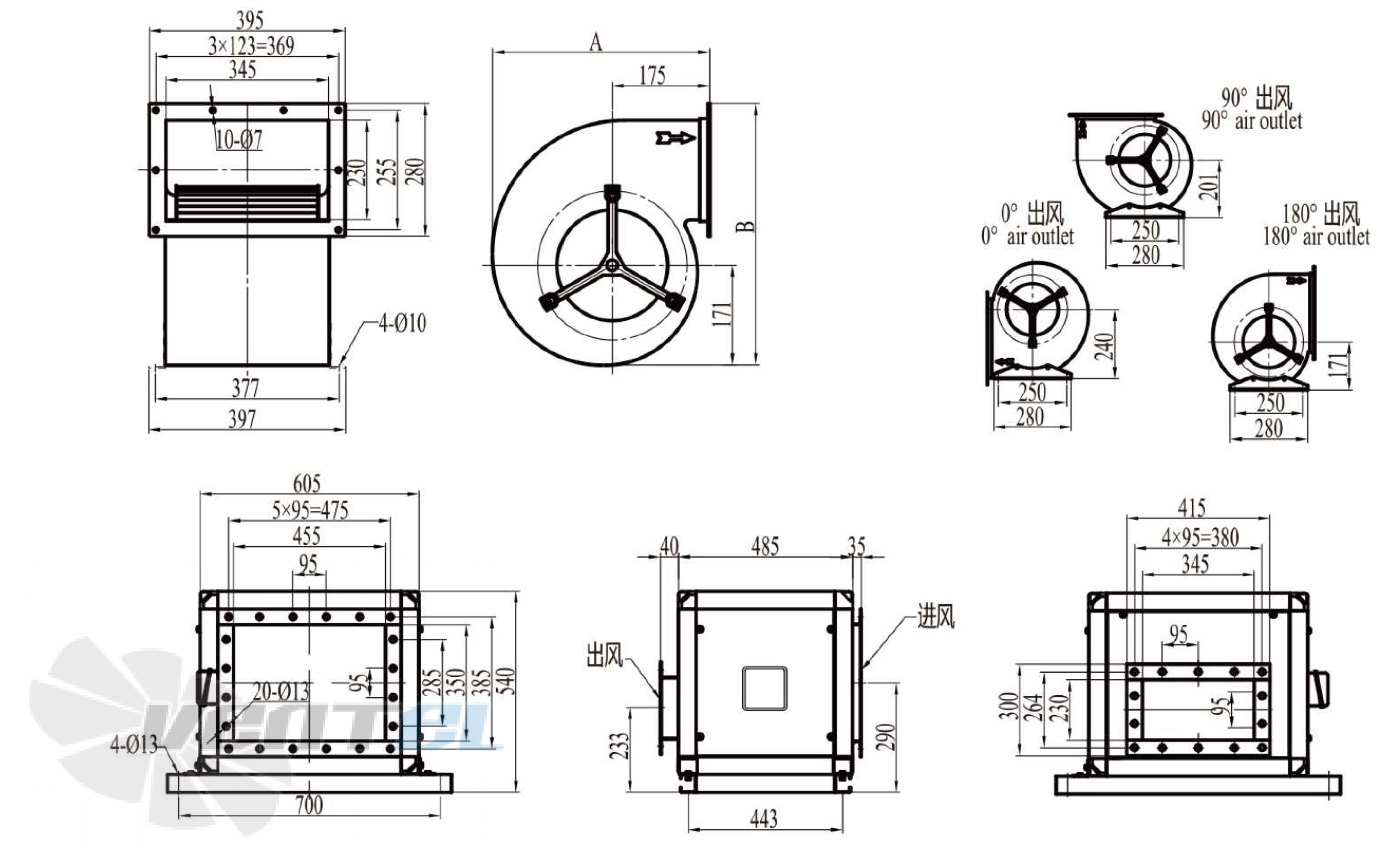 Longwell LWFA6D-250DS-07 - описание, технические характеристики, графики