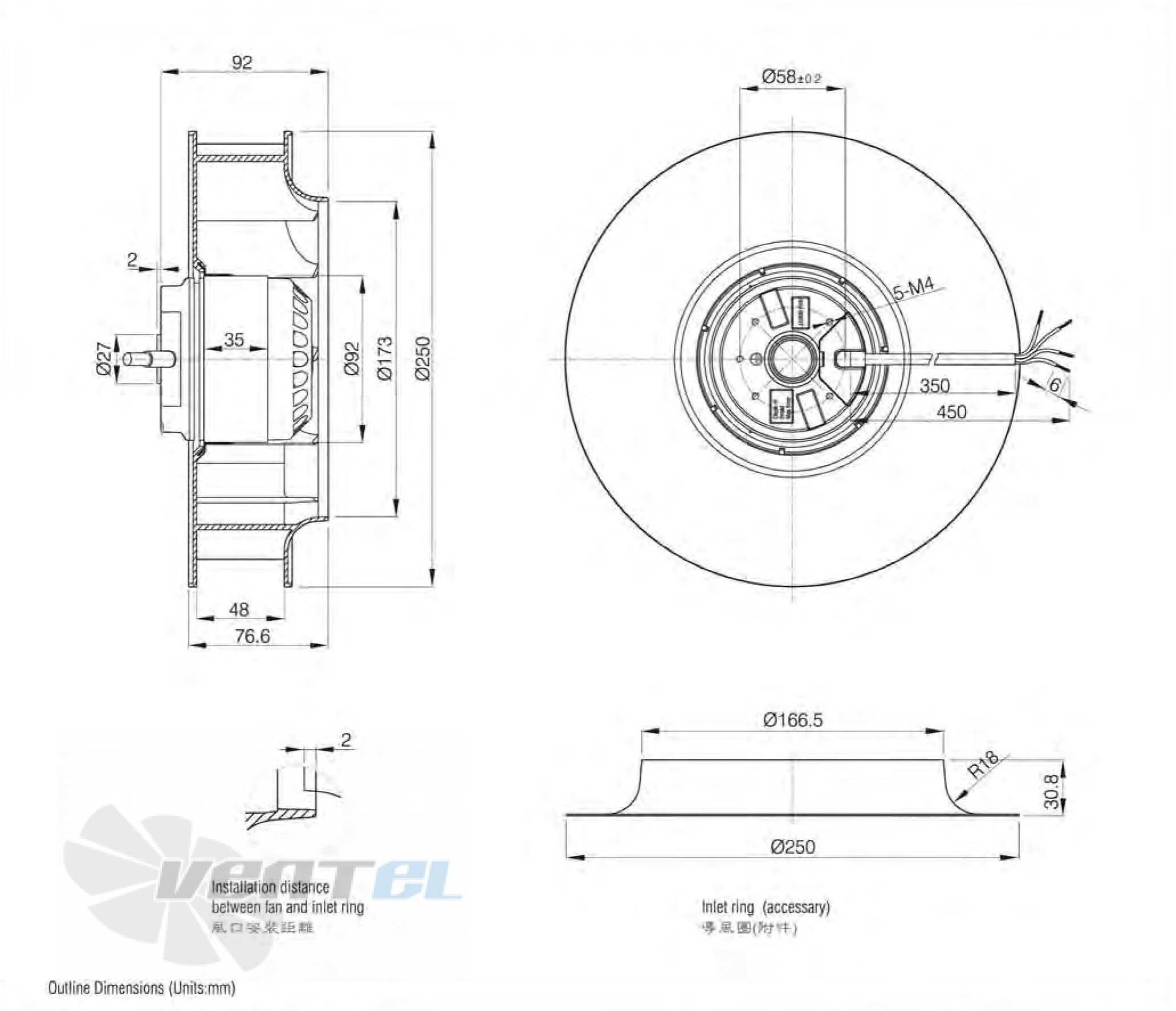 Jasonfan C2S-250.48D - описание, технические характеристики, графики