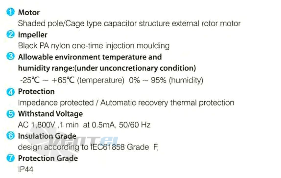 Jasonfan C2S-133.41CS - описание, технические характеристики, графики