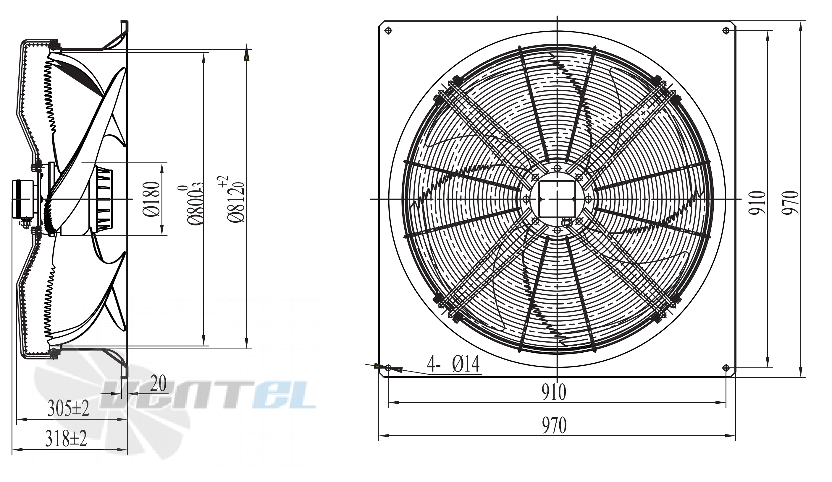 Longwell LWAA6D800S-4EB-11 - описание, технические характеристики, графики