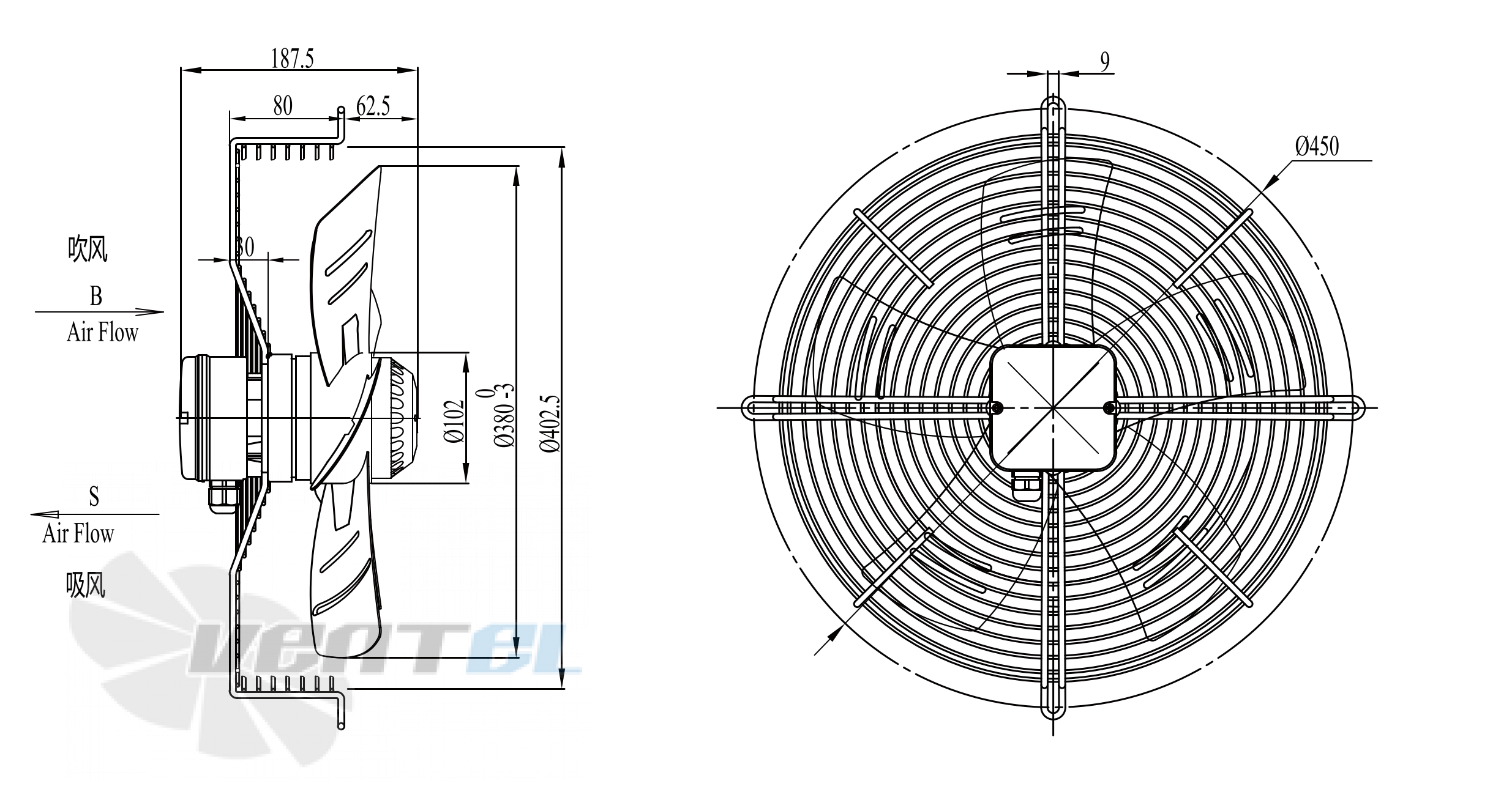 Longwell LWAA4D380S-5EB-02 - описание, технические характеристики, графики