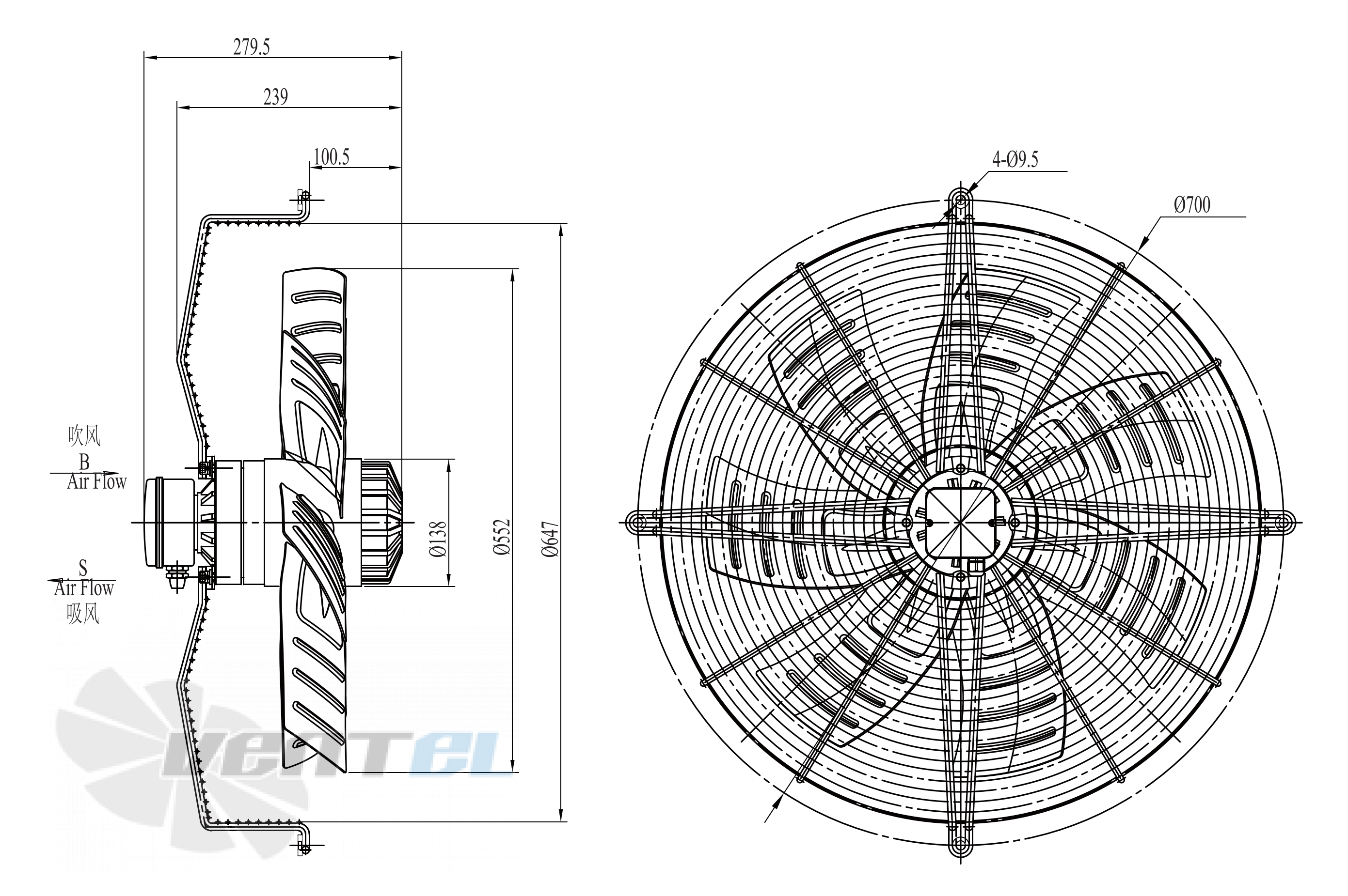 Longwell LWAA6E560S-7EB-03 - описание, технические характеристики, графики