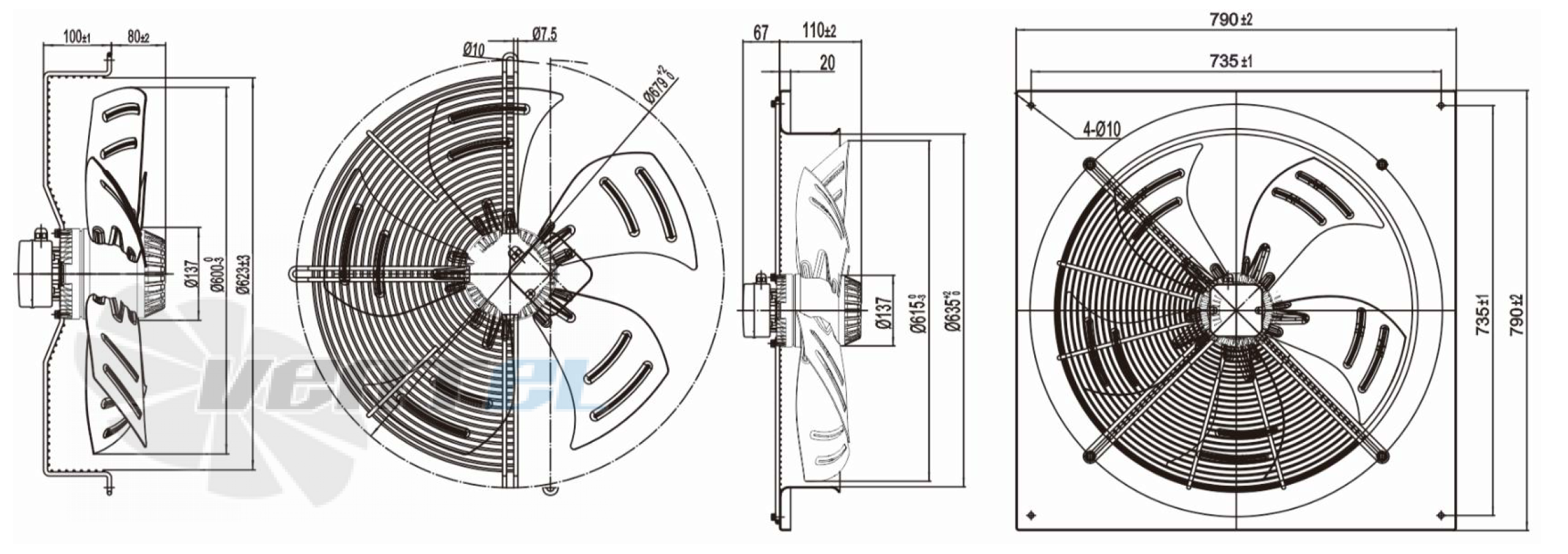 Longwell LWAA4E600S-5PB-01 - описание, технические характеристики, графики