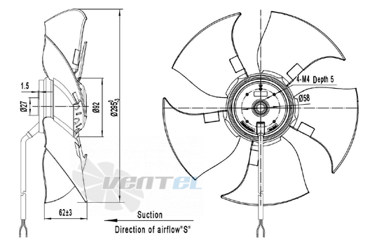 Longwell LWAA4E295S-5AN-01 - описание, технические характеристики, графики