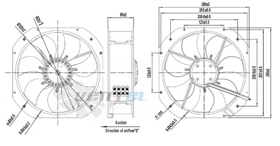 Longwell LWAA2E250S-5KN-09 - описание, технические характеристики, графики