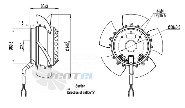 Longwell LWAA2D145S-5AN-01 - описание, технические характеристики, графики