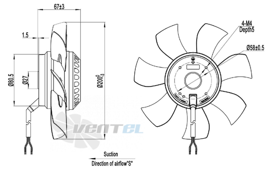 Longwell LWAA2D200S-7AN-01 - описание, технические характеристики, графики