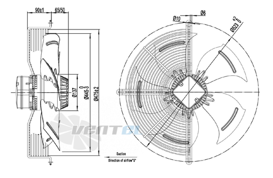 Longwell LWAA4D450S-5DM-10 - описание, технические характеристики, графики