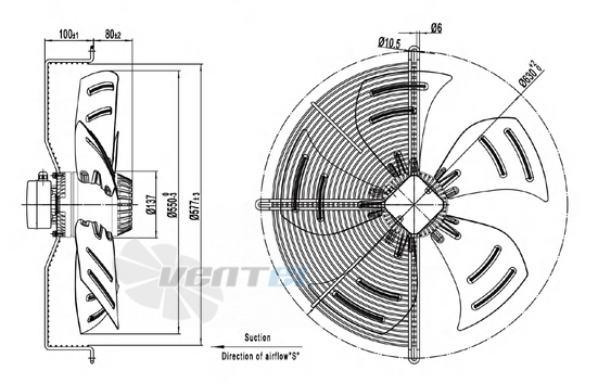 Longwell LWAA6D550S-5DM-07 - описание, технические характеристики, графики