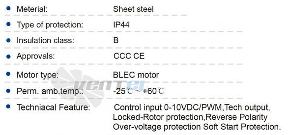 Longwell LWAE350-EC092-08 - описание, технические характеристики, графики