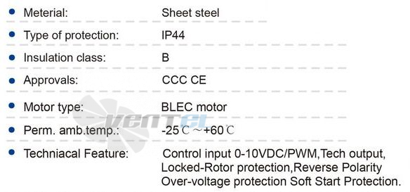 Longwell LWAE400-EC102-07 - описание, технические характеристики, графики