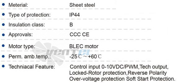 Longwell LWAE450-EC102-01 - описание, технические характеристики, графики