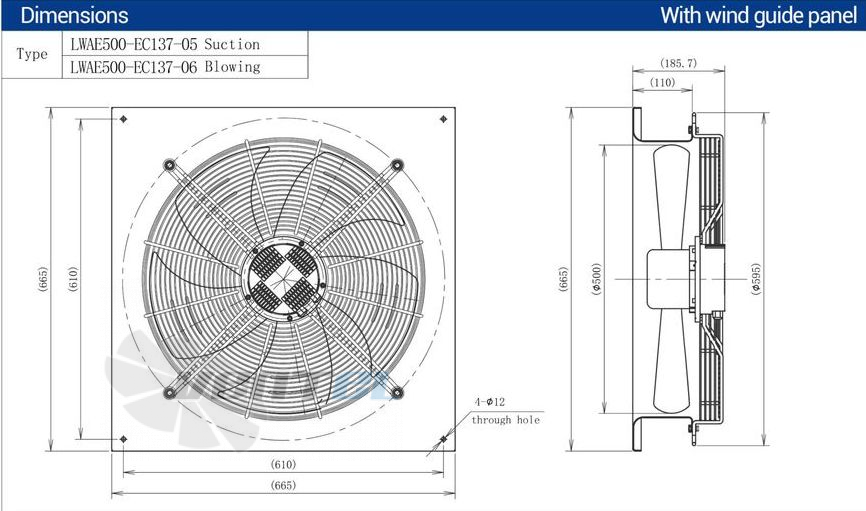 Longwell LWAE500-EC137-05 - описание, технические характеристики, графики