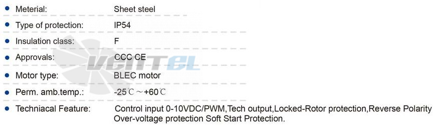 Longwell LWAE630-EC112-09 - описание, технические характеристики, графики