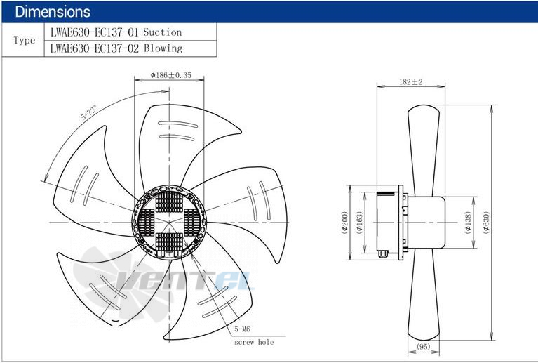 Longwell LWAE630-EC137-01 - описание, технические характеристики, графики