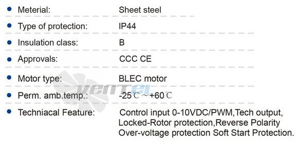 Longwell LWAE350-EC092-06 - описание, технические характеристики, графики