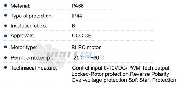 Longwell LWAE315-EC092-04 - описание, технические характеристики, графики