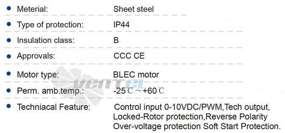 Longwell LWAE300-EC092-06 - описание, технические характеристики, графики