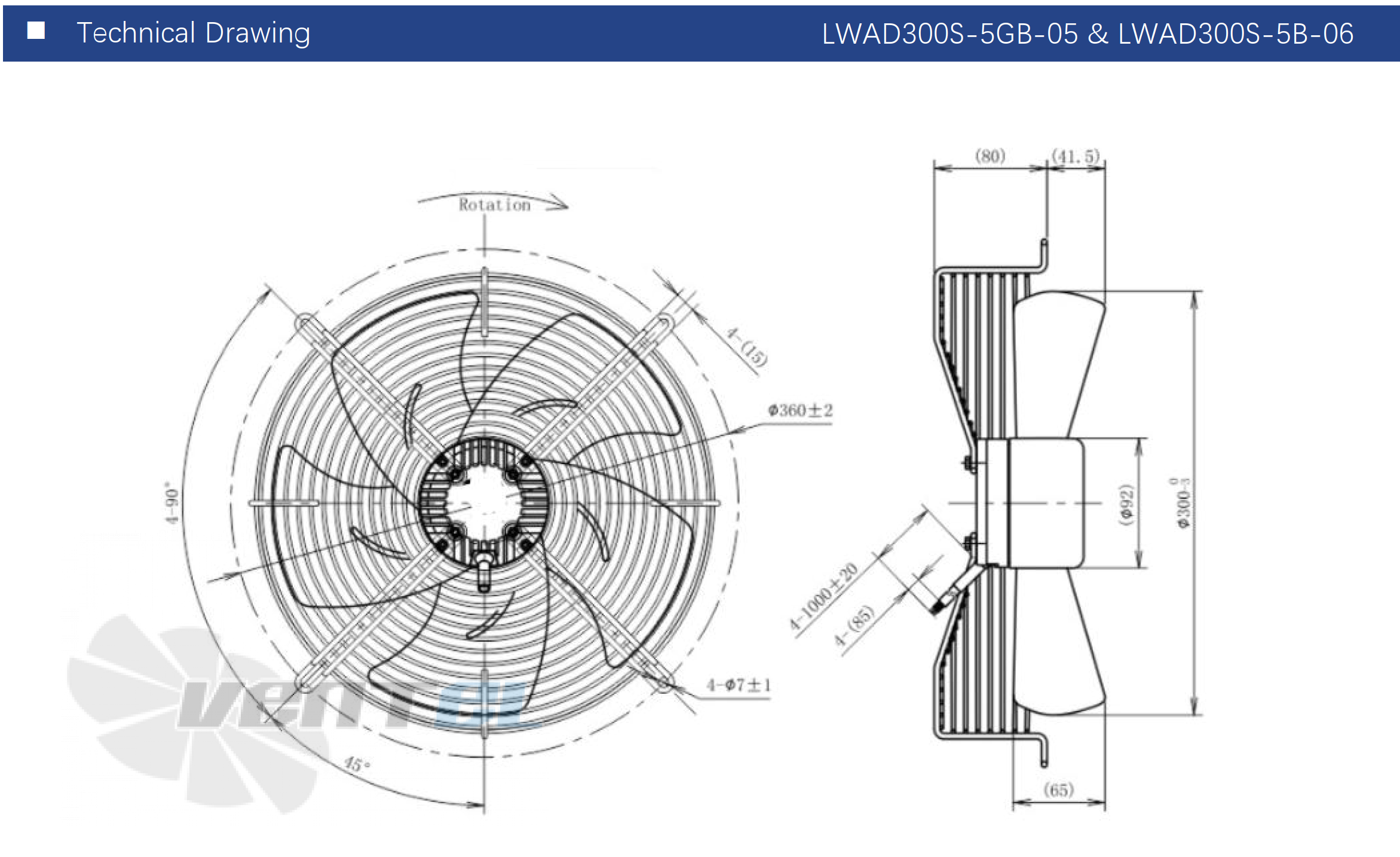 Longwell LWAD300T-5GB-06 - описание, технические характеристики, графики