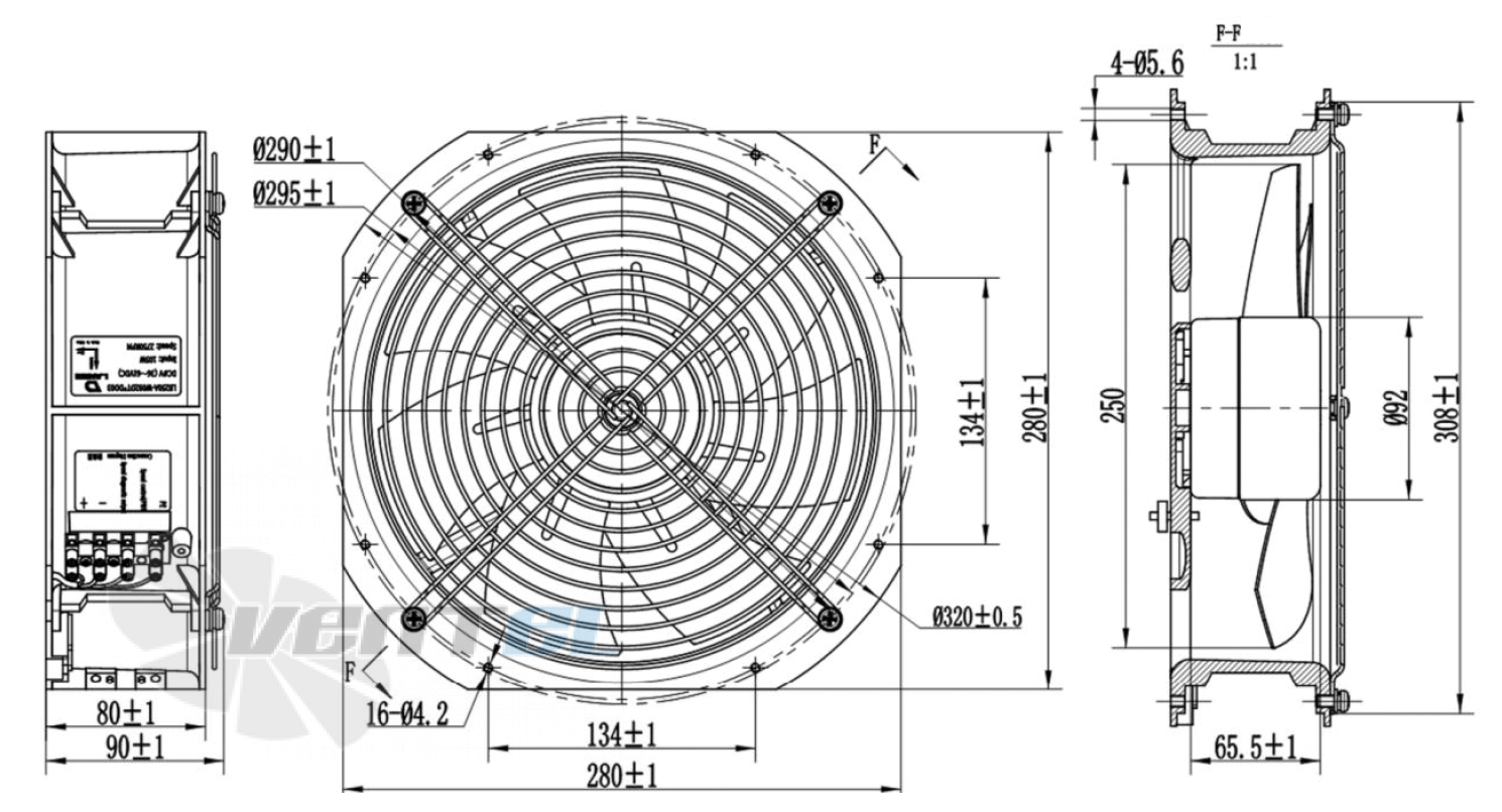 Longwell LWAD250S-7PB-02 - описание, технические характеристики, графики