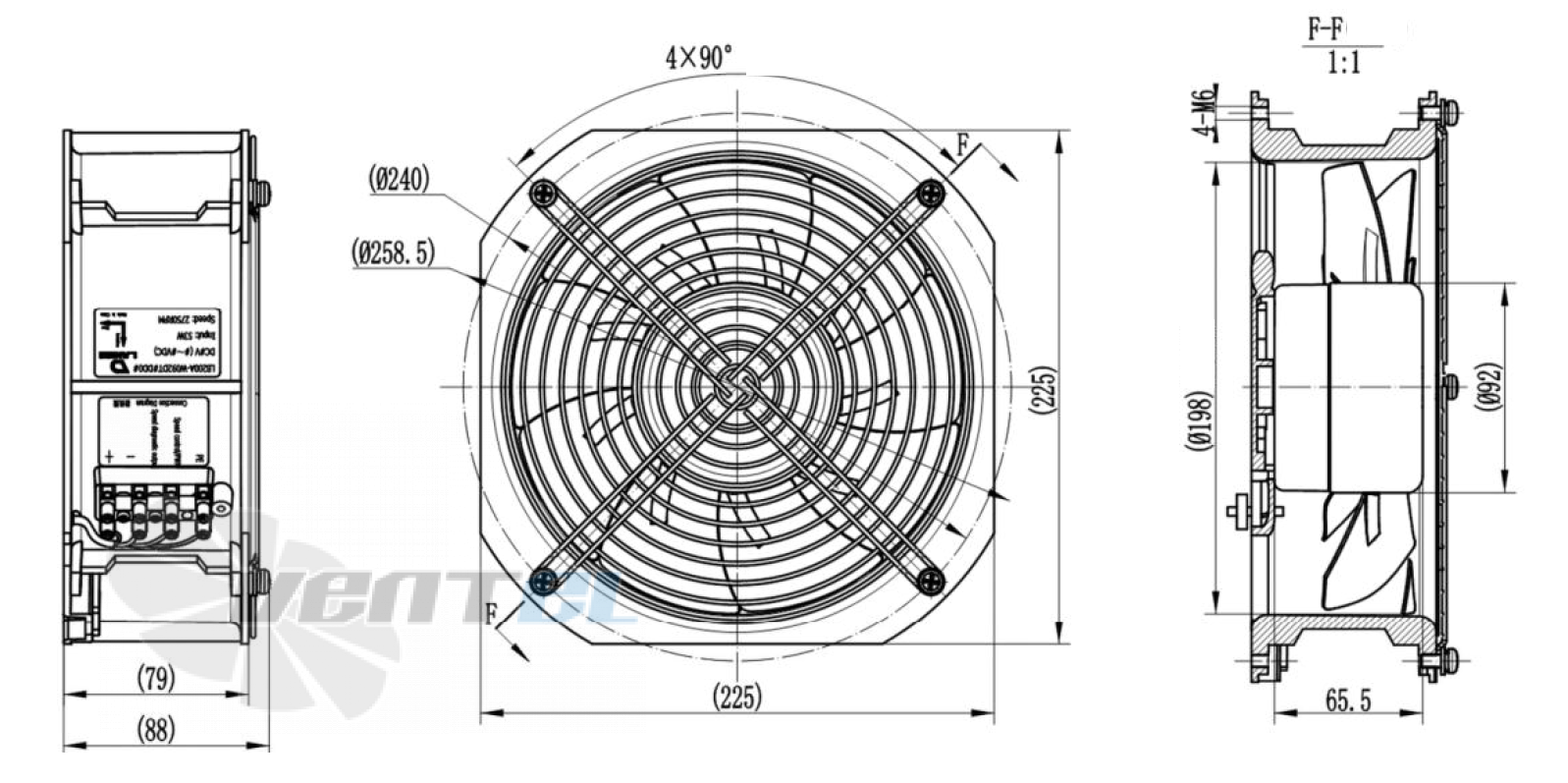 Longwell LWAD200S-8PB-02 - описание, технические характеристики, графики