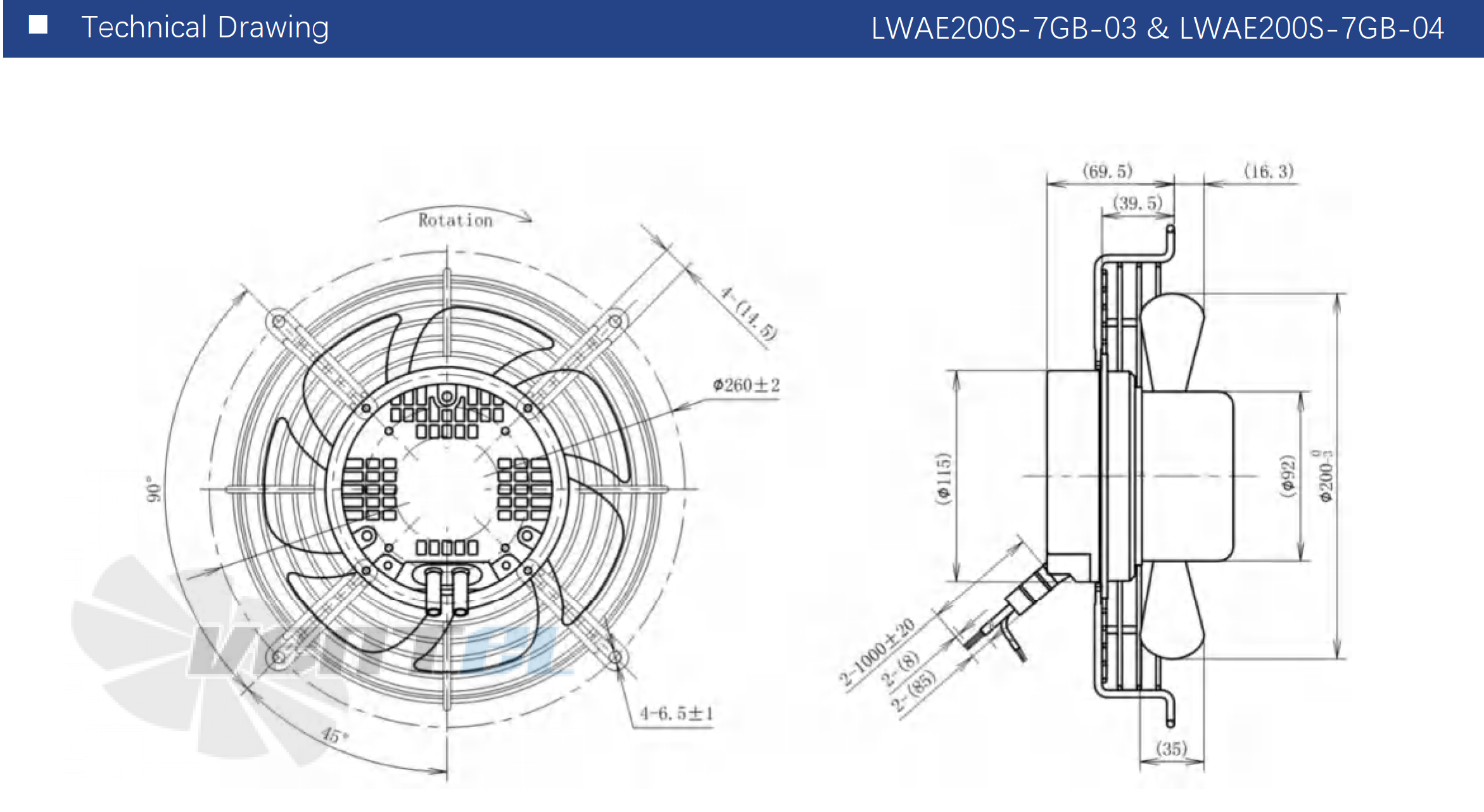 Longwell LWAE200T-7GB-04 - описание, технические характеристики, графики