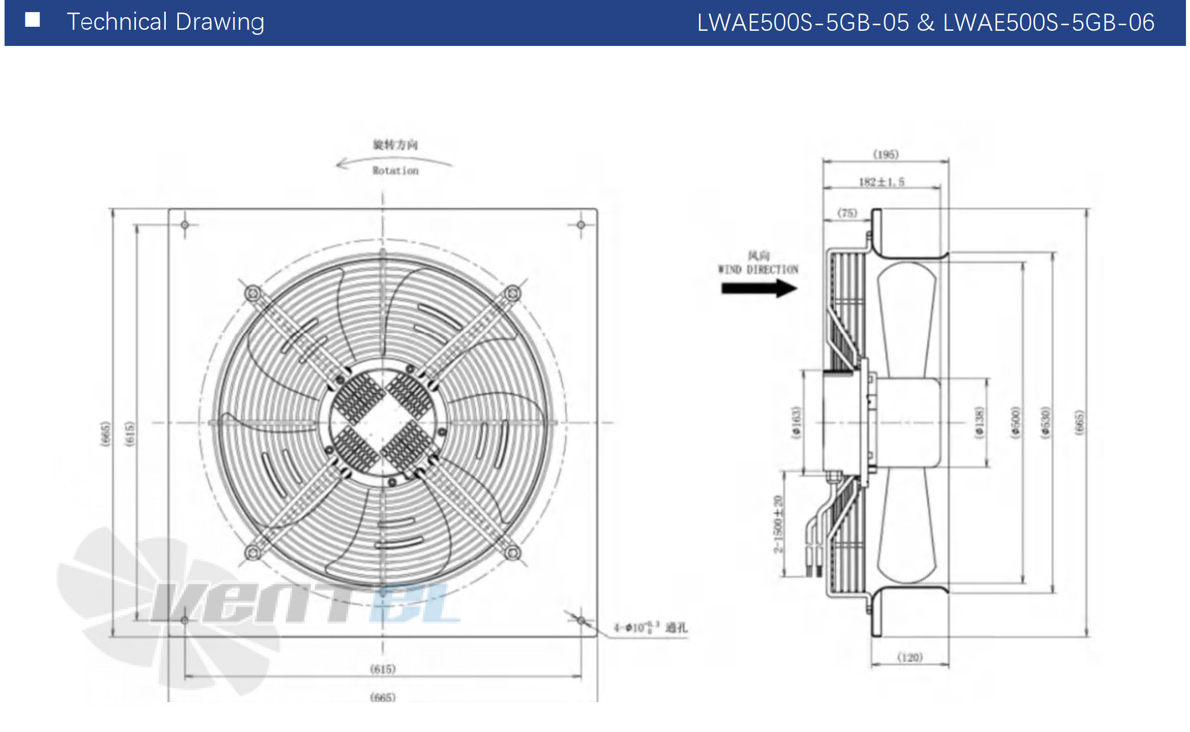 Longwell LWAE500S-5GB-03 - описание, технические характеристики, графики