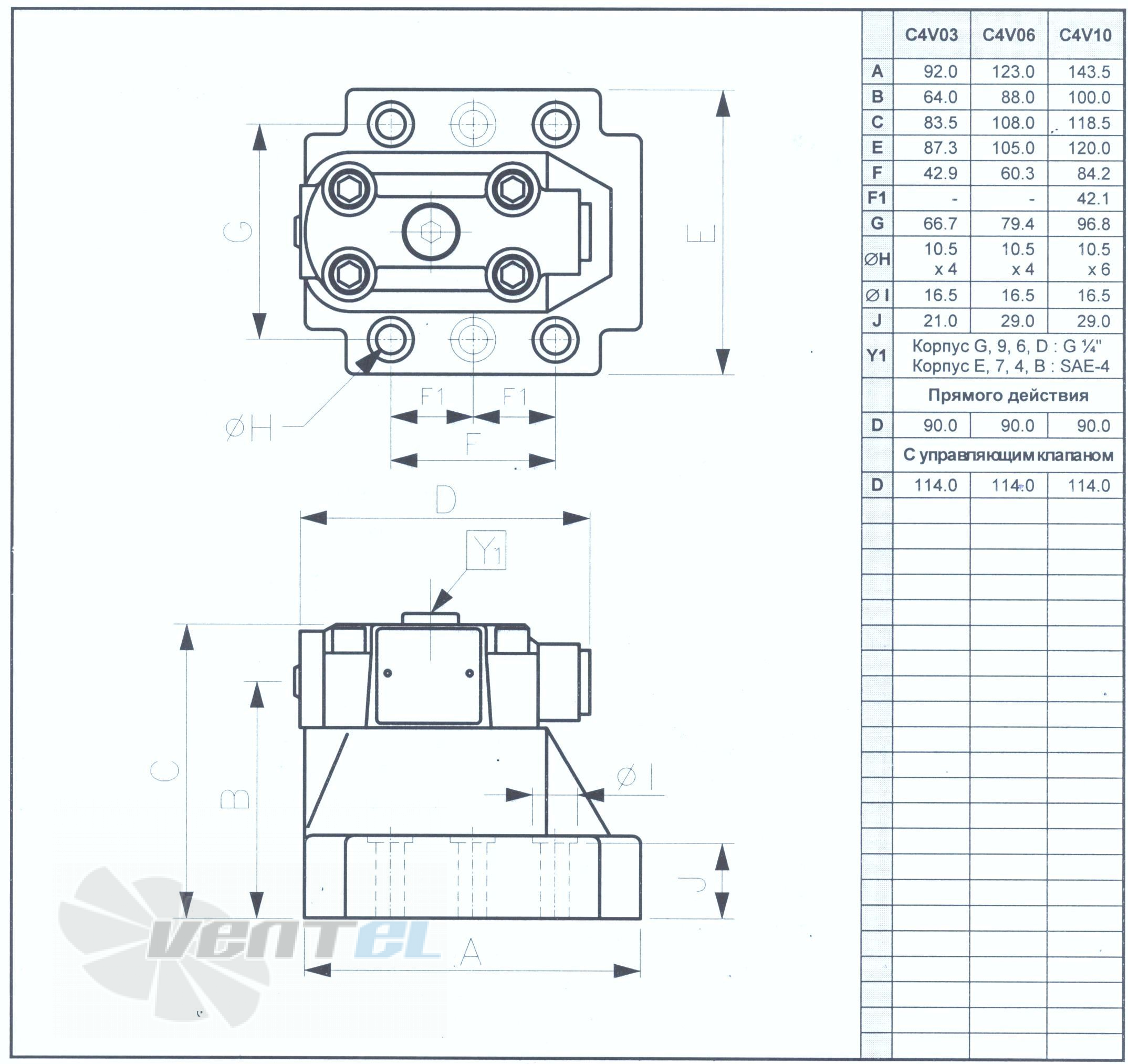  C4V06 5301 B1 - описание, технические характеристики, графики