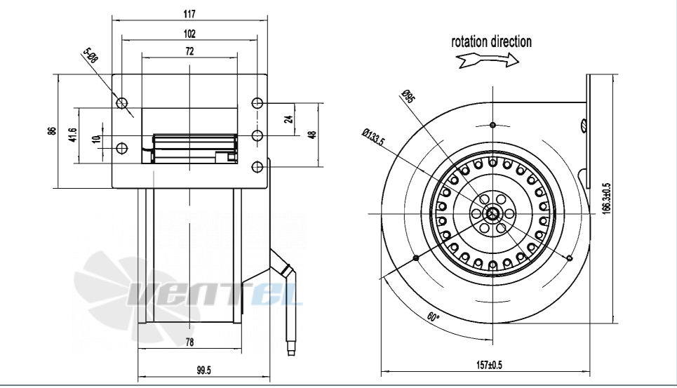 AFL AFL F2E120-060W-AA00 0.06 КВТ - описание, технические характеристики, графики