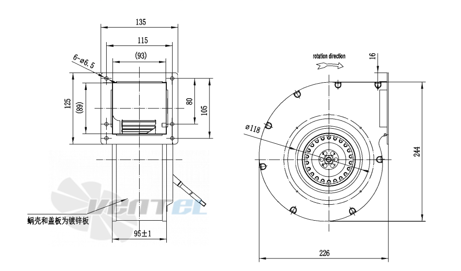 AFL AFL F2E140-060W-AAS0 0.09 КВТ - описание, технические характеристики, графики