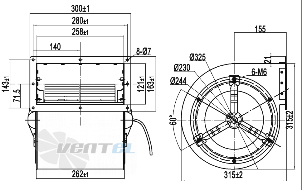 AFL AFL F4E200-185S-AS00 0.36 КВТ - описание, технические характеристики, графики