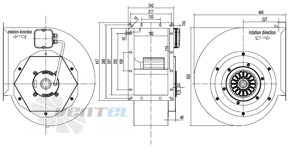 AFL AFL F4D280-144W-AV00 1.4 КВТ - описание, технические характеристики, графики