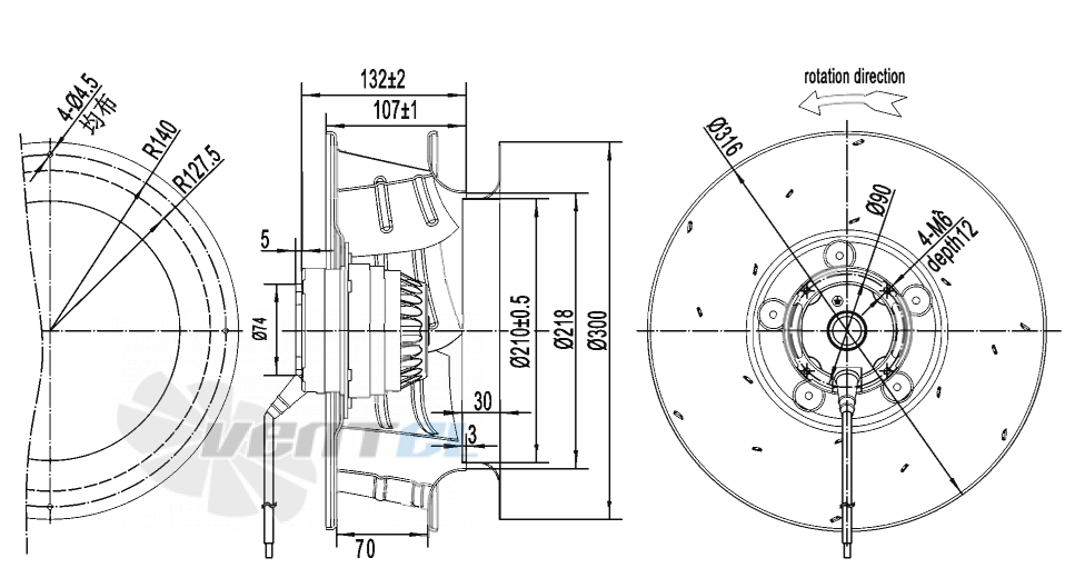 AFL AFL B4E315-107A-AL00 0.10 КВТ - описание, технические характеристики, графики