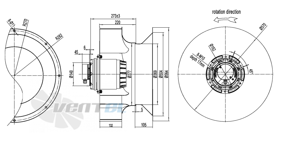 AFL AFL B4D560-220A-AXM0 2.5 КВТ - описание, технические характеристики, графики