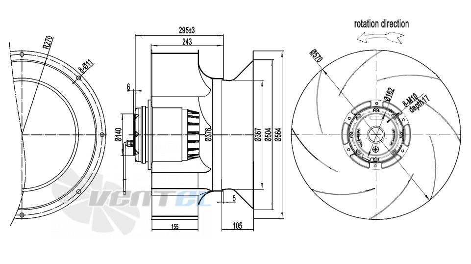 AFL AFL B4D560-243A-AX00 2.5 КВТ - описание, технические характеристики, графики