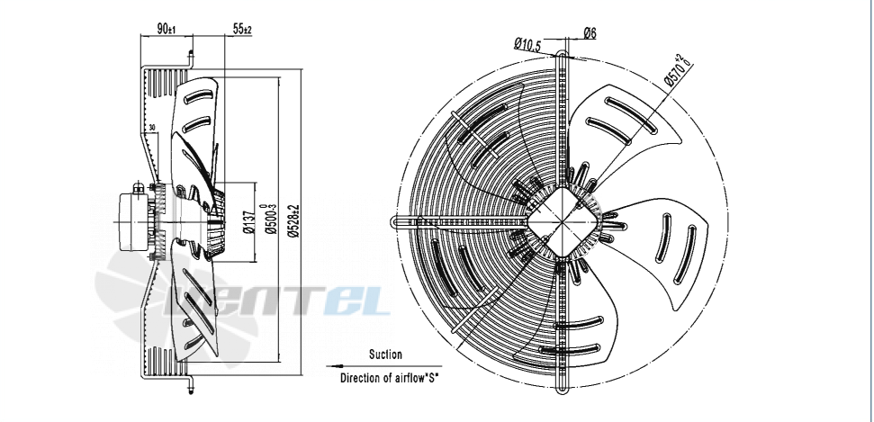 AFL AFL A4E500S-5DM-AR00 0.42 КВТ - описание, технические характеристики, графики