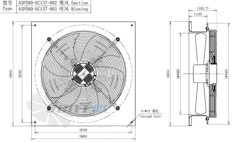 AFL AFL A3P500-EC137-002 - описание, технические характеристики, графики